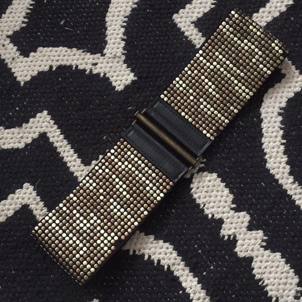 Gold and Bronze Stud Belt
